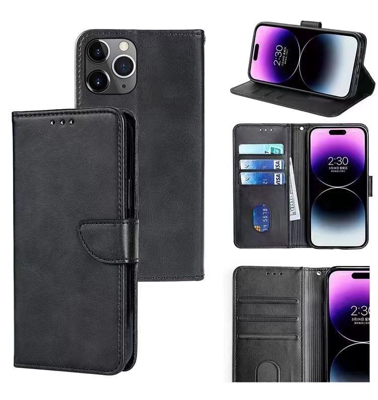 Essentially Mobile  Wallet Phone Case for iPhone 12 - Black - Brand New