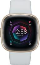 Fitbit Sense 2 Health and Fitness Smartwatch Aluminum 40mm in Soft Gold in Acceptable condition