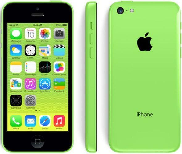 iPhone 5c 16GB in Green in Excellent condition