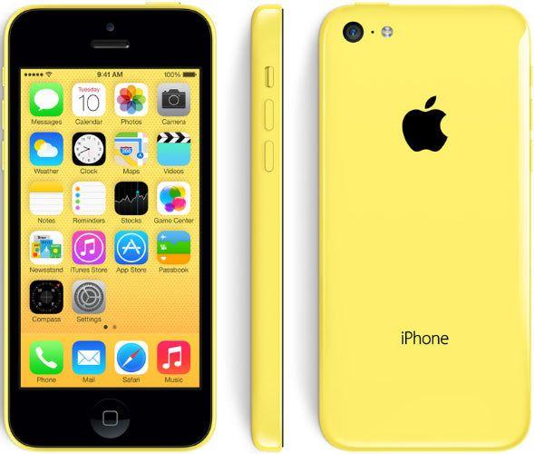 iPhone 5c 8GB in Yellow in Acceptable condition