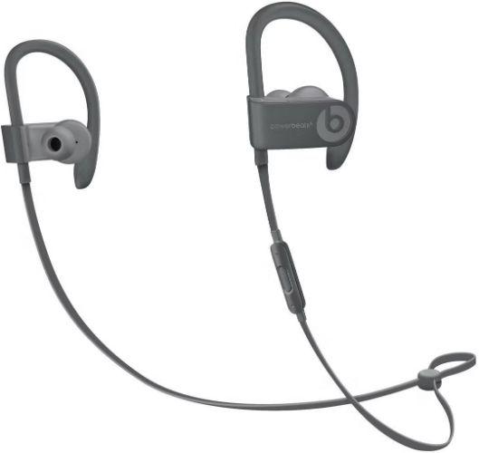 Beats by Dre Powerbeats3 Wireless Earbuds in Asphalt Gray in Pristine condition