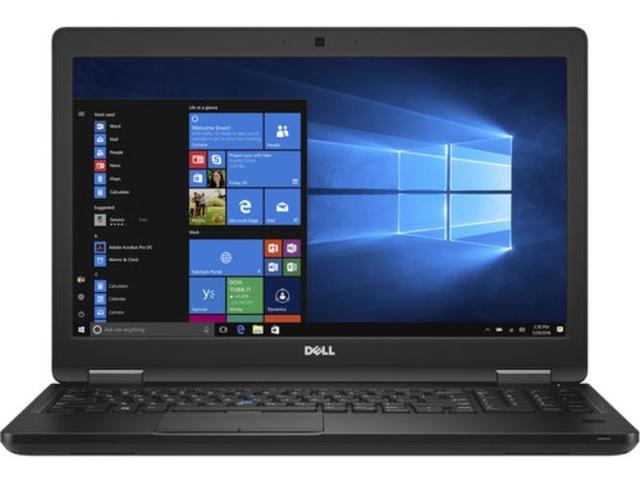 Dell Precision 3520 Mobile Workstation Laptop 15.6" Intel Core i7-7820HQ 2.9GHz in Black in Good condition