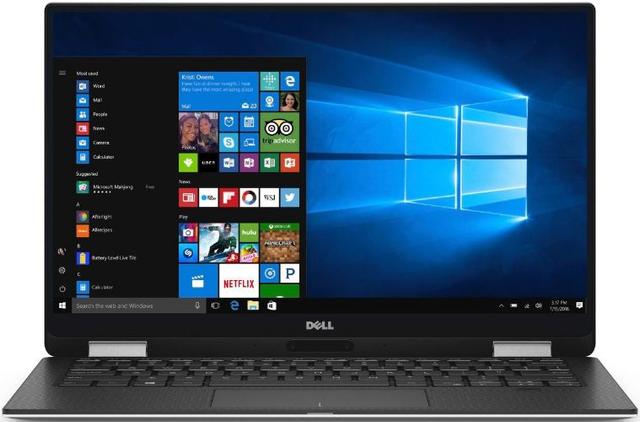 Dell XPS 13 9365 2-in-1 Laptop 13.3" Intel Core i7-7Y75 1.3GHz in Silver in Excellent condition