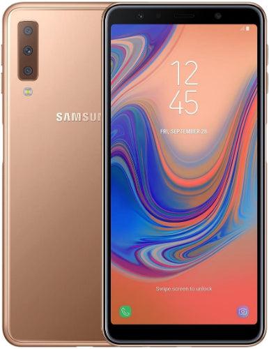 Galaxy A7 (2018) 128GB in Gold in Pristine condition
