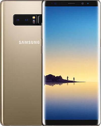 Galaxy Note 8 128GB in Maple Gold in Excellent condition