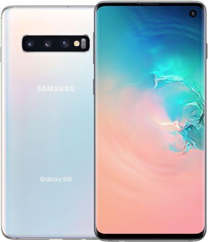 Galaxy S10 128GB in Prism White in Excellent condition