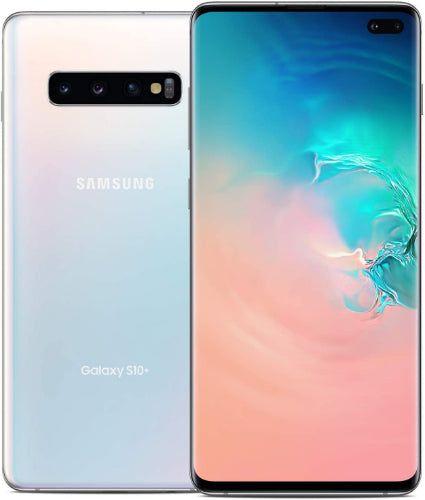 Galaxy S10+ 128GB in Prism White in Excellent condition