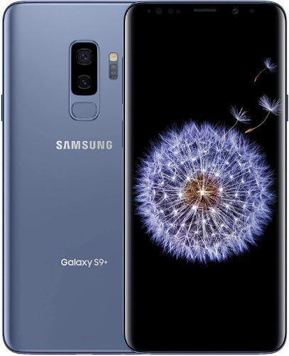 Galaxy S9+ 128GB in Coral Blue in Good condition