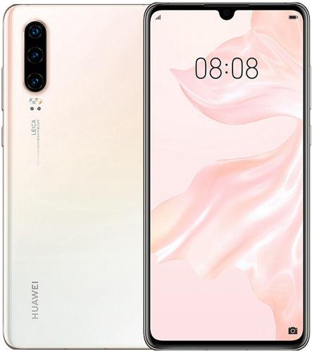 Huawei P30 128GB in Pearl White in Excellent condition