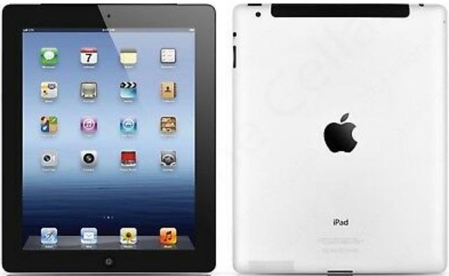 iPad 3rd Gen (2012) 9.7" in Black in Acceptable condition