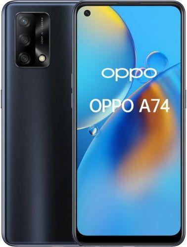 Oppo A74 128GB in Prism Black in Acceptable condition