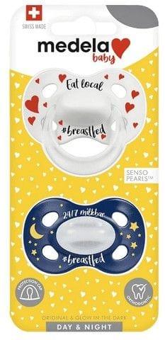 Medela  Day & Night Soother Pacifier (6-18M) - #Breastfed