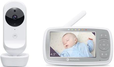 Motorola  VM44 Connect Wi-Fi® Video Baby Monitor 4.3" in White in Premium condition