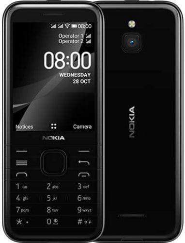 Nokia  8000 (4G) - 4GB - Onyx/Black - Single Sim - Brand New