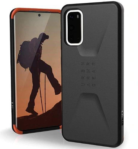 UAG  Civilian Series Phone Case for Galaxy S20 - Black - Brand New