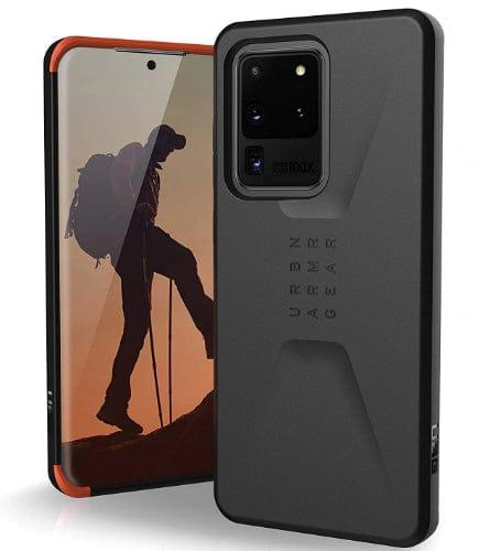 UAG  Civilian Series Phone Case for Galaxy S20 Ultra - Black - Brand New