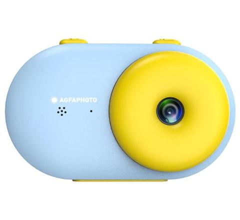 Agfaphoto  Waterproof Realikids Cam - Digital Camera for Active Children (16MP Photo, Video, 2.4 Inch LCD Screen, Photo Filters, Selfie Mode, Lithium Battery) with 8GB Micro SD Card Included - Blue - Brand New