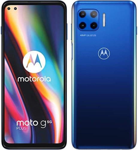 Motorola  Moto G (5G) Plus - 128GB - Surfing Blue - Single Sim - 6GB RAM - Very Good