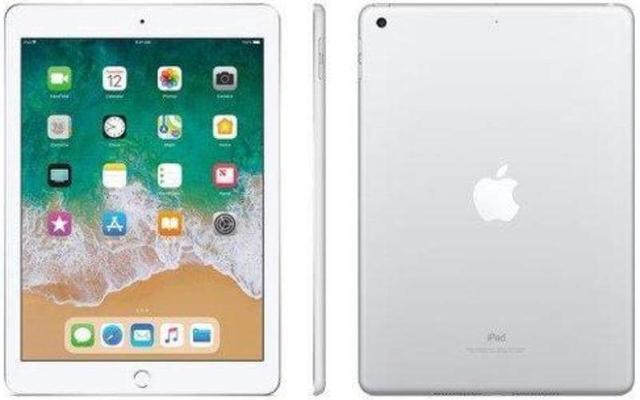 iPad 6 WiFi + Cellular 9.7" 32GB in Silver in Pristine condition