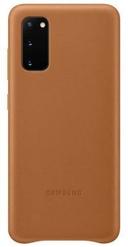 Samsung Galaxy S20 Leather Case in Brown in Brand New condition